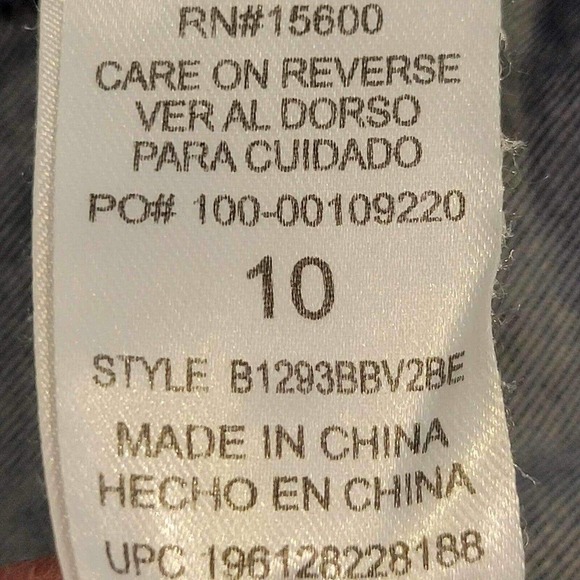 Democracy Jeans Ab Technology Womens Medium Wash Skinny Size 10 Stretch - Picture 9 of 11